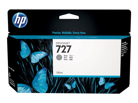 HP 727 Ink Yellow 130ml T920 T1500