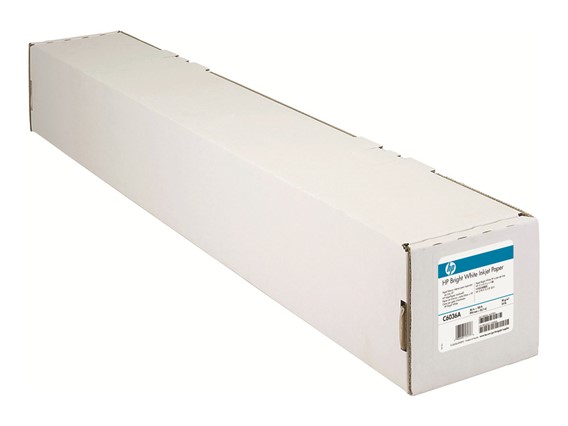 HP Bright Withe inkjet paper 36inch 45m roll