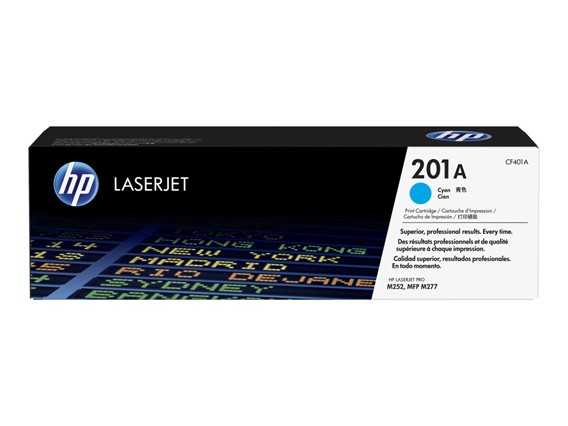 HP 201A Tonercartridge cyan 1.400 pages standard capacity