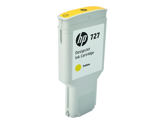 HP 727 Blekk Yellow 300ml T920 T1500