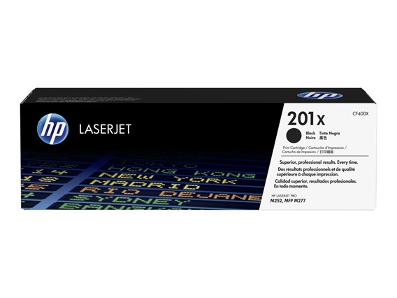 HP 201X Tonercartridge black 2.800 pages standard capacity